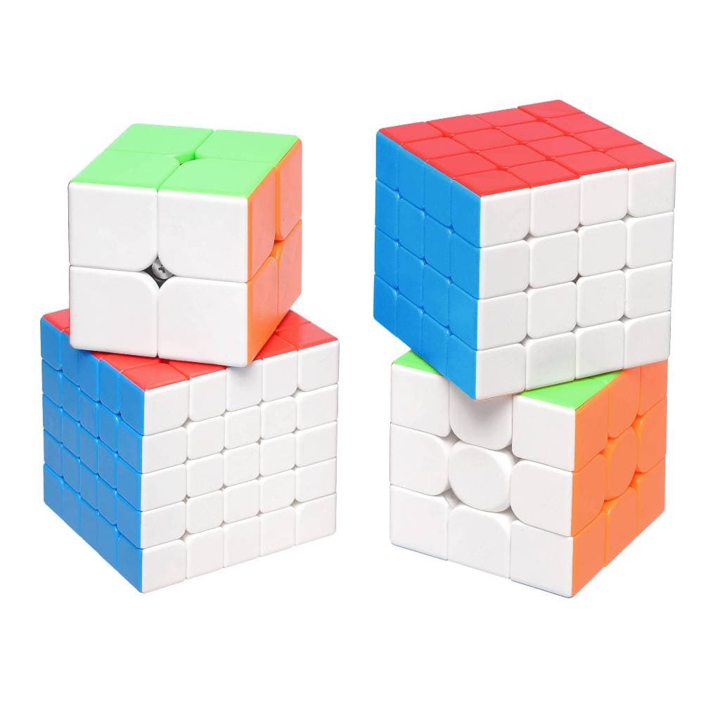 Cubo Mágico Original Profissional Anti-stress Moyu Brinquedos 2x2 3x3 4x4 5x5 Pirâmide Megaminx Kit