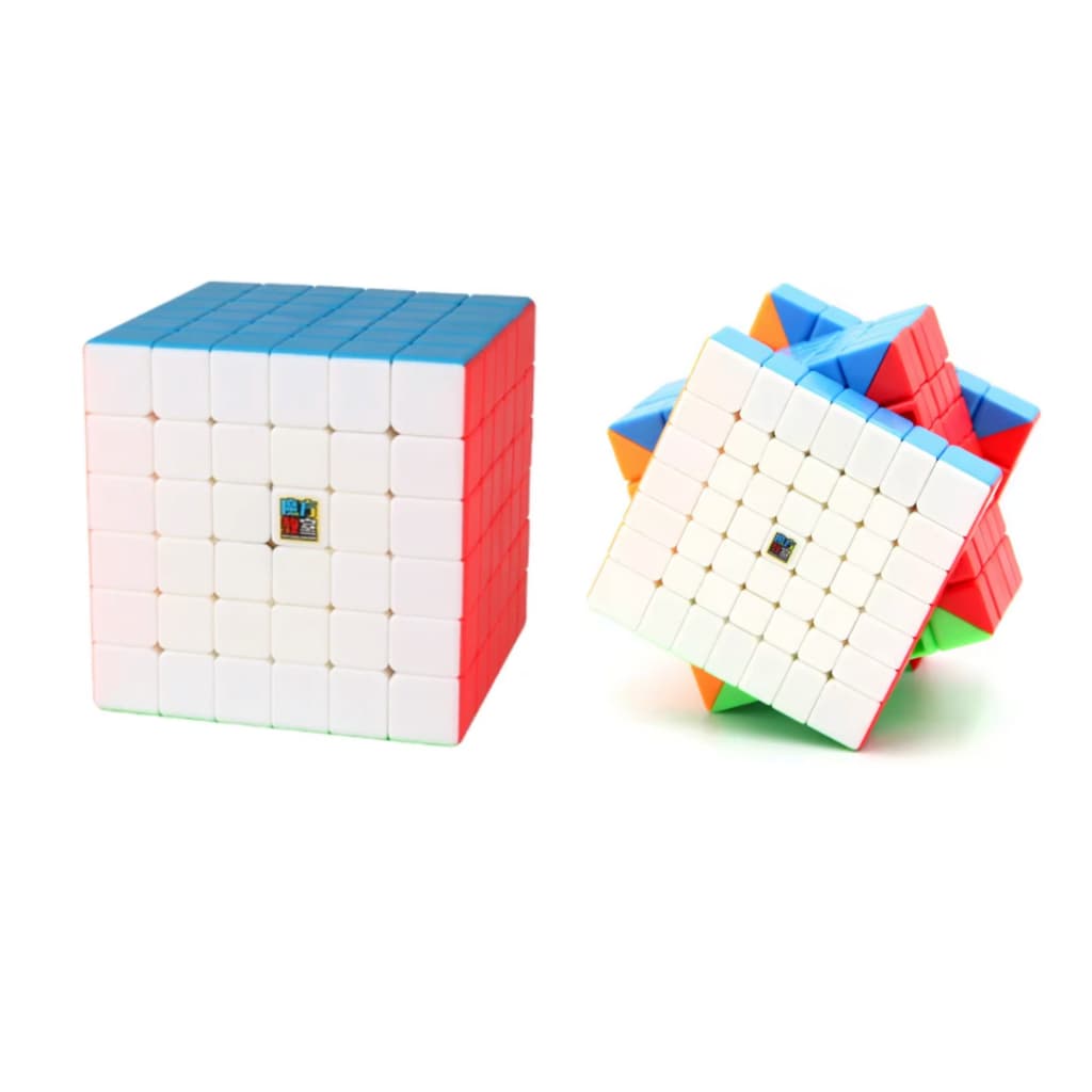 Cubo Mágico 6x6 e 7x7 Original Profissional Anti-stress Moyu kit