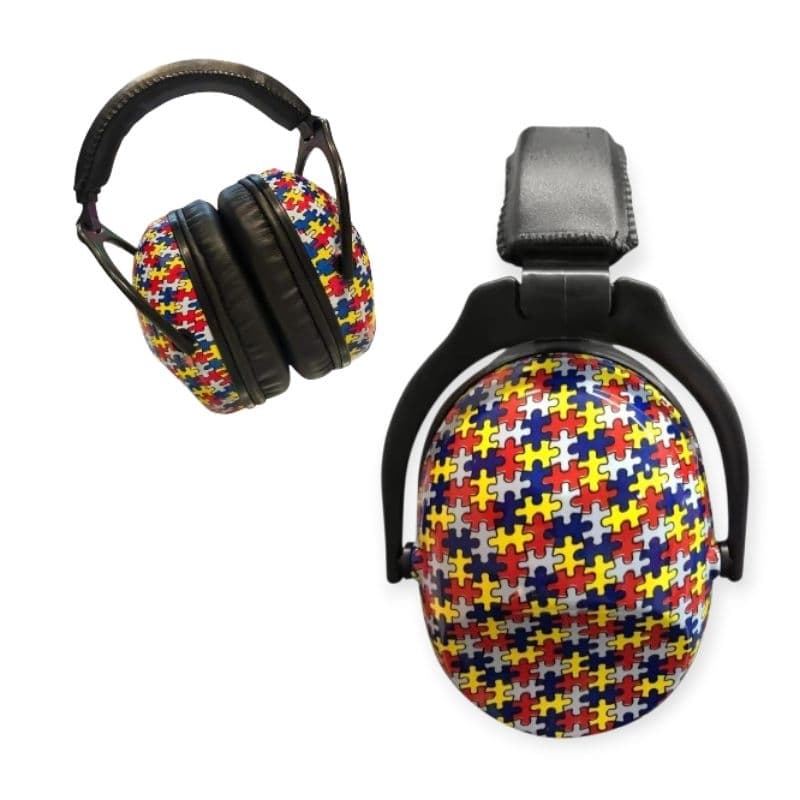 Abafador de ruídos som TEA Autismo Quebra Cabeça Adulto e Infantil Espampa Quebra Cabeças