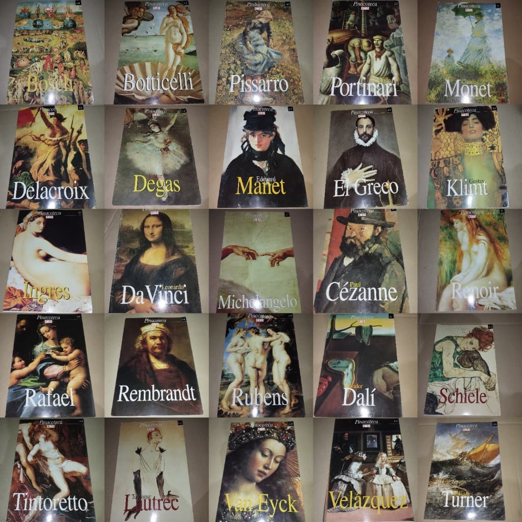 Coleção Pinacoteca revista Caras