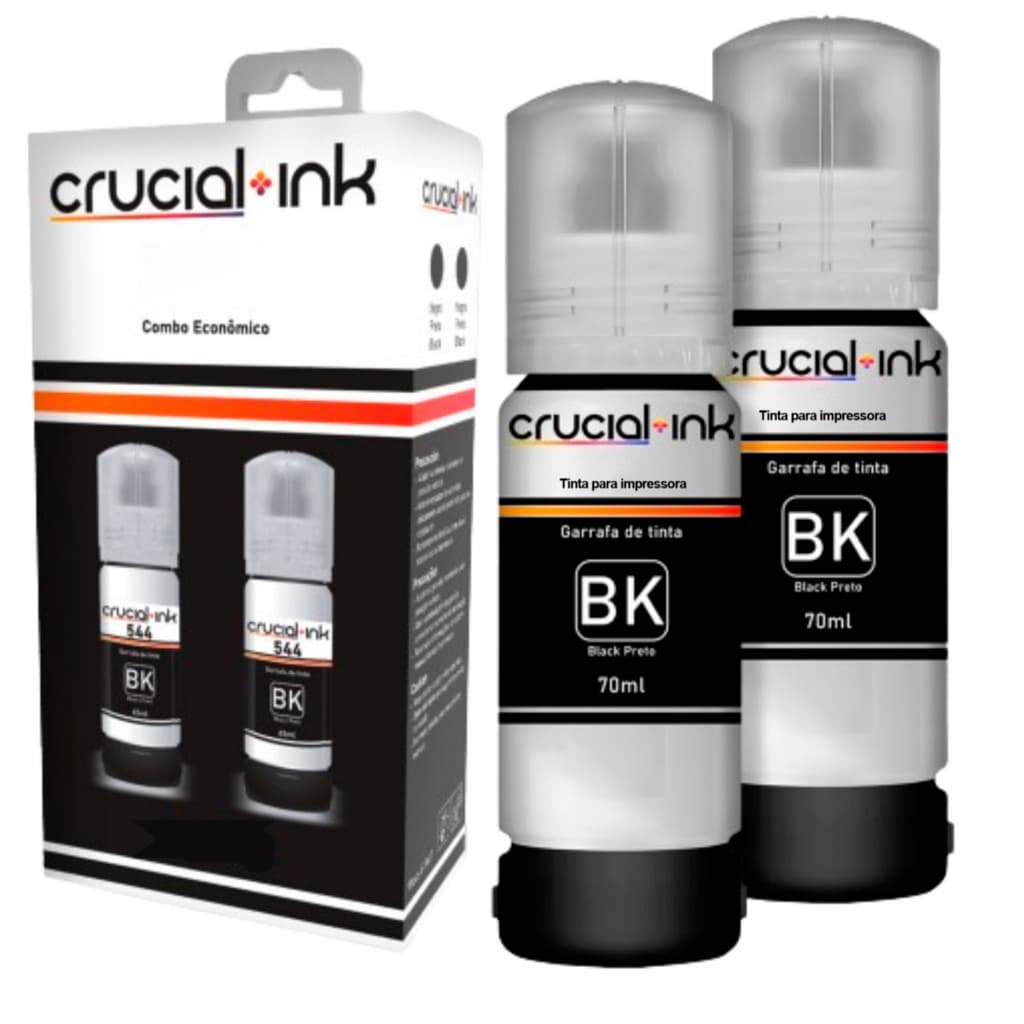kit 02  tinta Preta Para Epson   L3150 L1250 L5190 L3250 L3210 5190 3150 3110