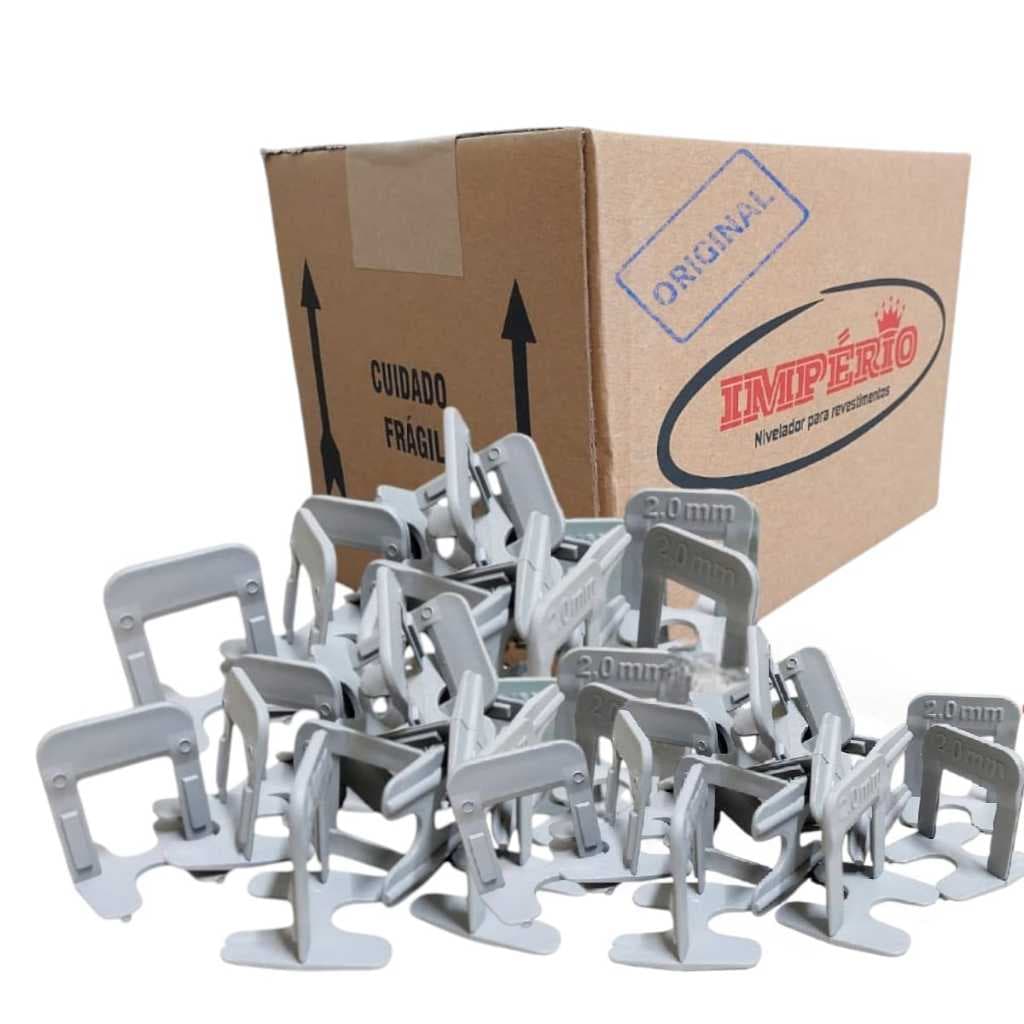 1000 Espaçadores Sem Cunha para Porcelanato Piso Modelo Slim