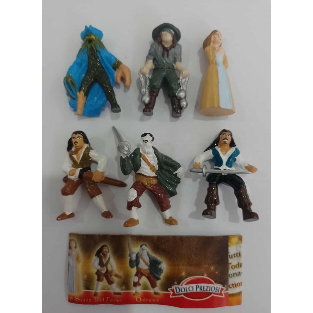 Kinder Ovo - Coleção completa - Piratas do Caribe ( firma Dolcipreziosi Itália)