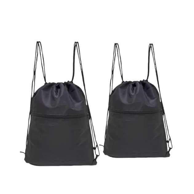 kit de 2  mochila saco de acadmia gym bag sacochila