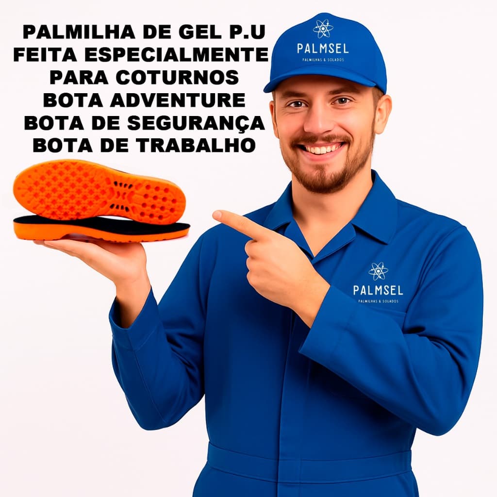 PALMILHA ORTOPÉDICA DE GEL