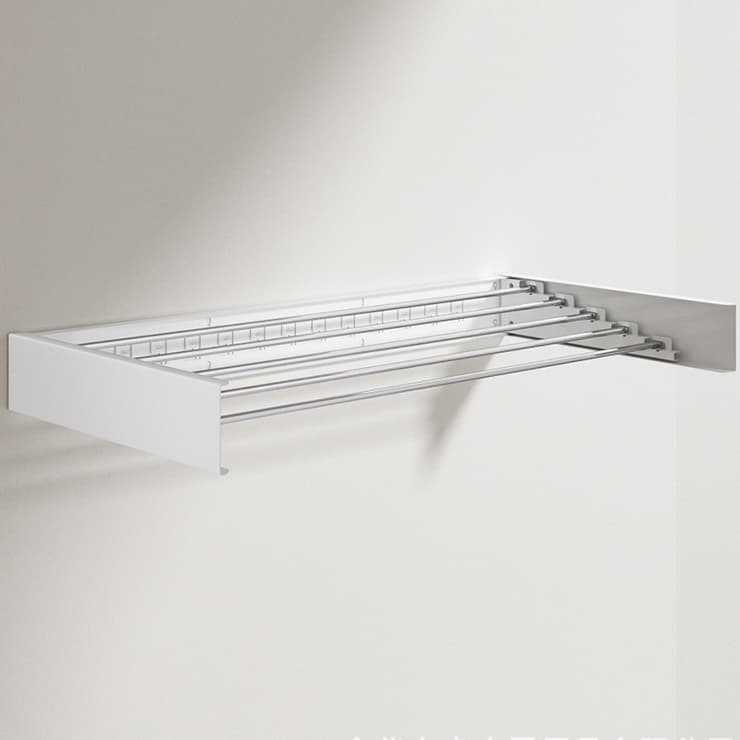 Varal Parede Mágico Retrátil Dobrável Até 15kg Alumínio