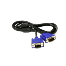 Cabo VGA AZUL para Monitor e Projetor - 1.0M com Travas Macho x Macho