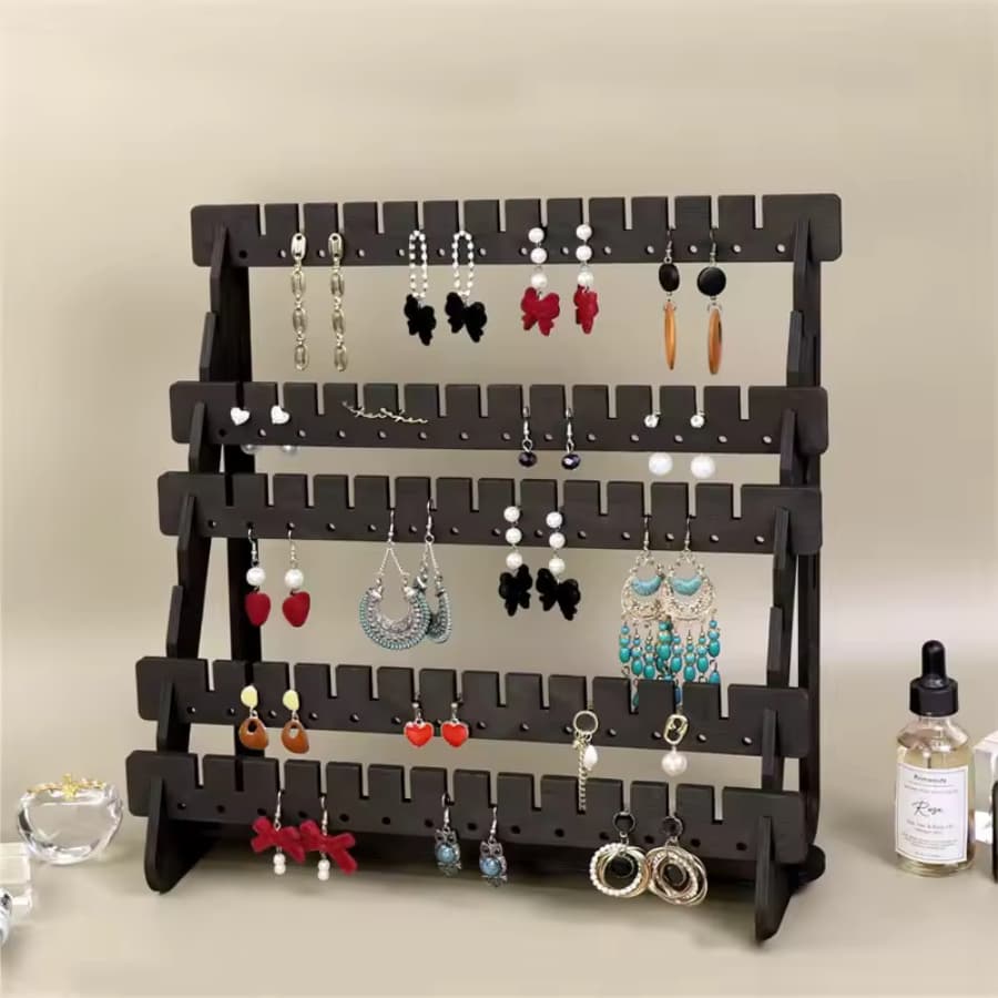 Suporte de Exibição de Brincos Com Furos, Organizador de Joias