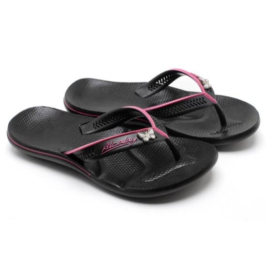 Sandália Chinelo Feminino Alcalay Anatômico Confortável Borboleta Metal