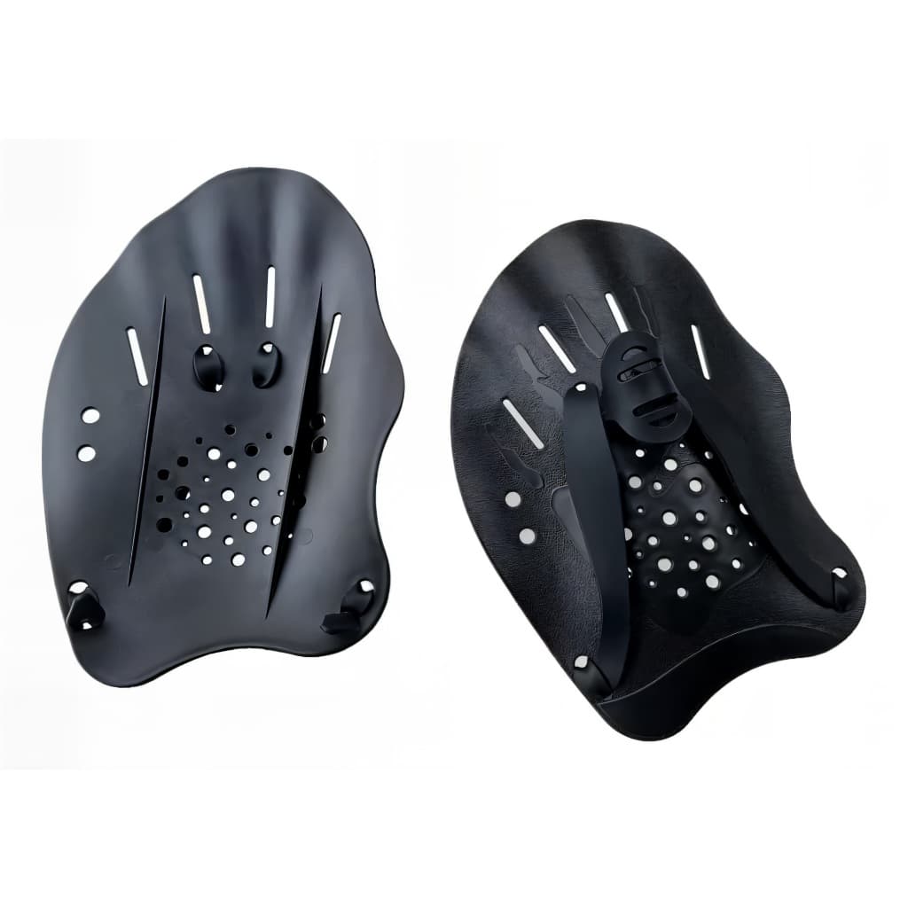 Palmar de Natação Ajustável Adulto Treino Braçada Leve Resistente Unissex JustGoFit