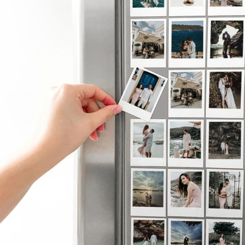 Kit de Mini fotos com imã | Foto com imã de geladeira | Para você eternizar os melhores momentos da sua vida