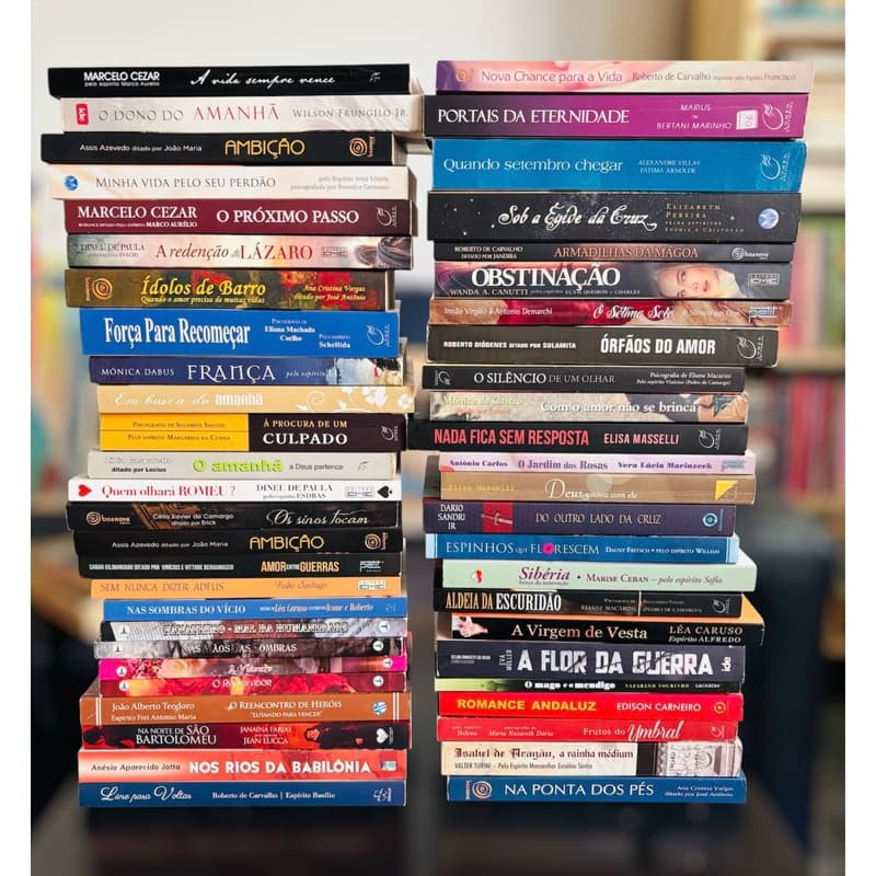 Livros Romance Espírita de Elisa Masselli, Marcelo Cézar, Eliana Machado Coelho