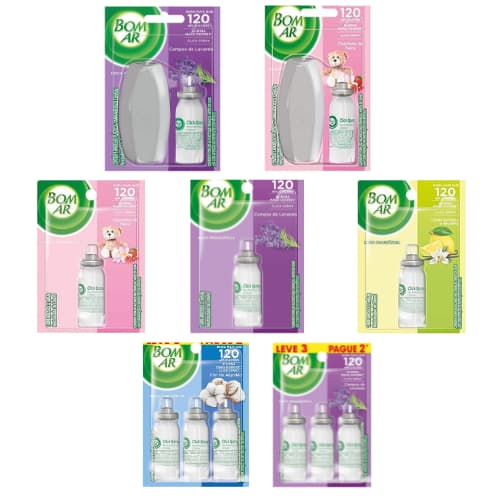 Neutralizador de Odores Bom Ar Click Spray 12ml – Aromatizador Portátil Ambiente