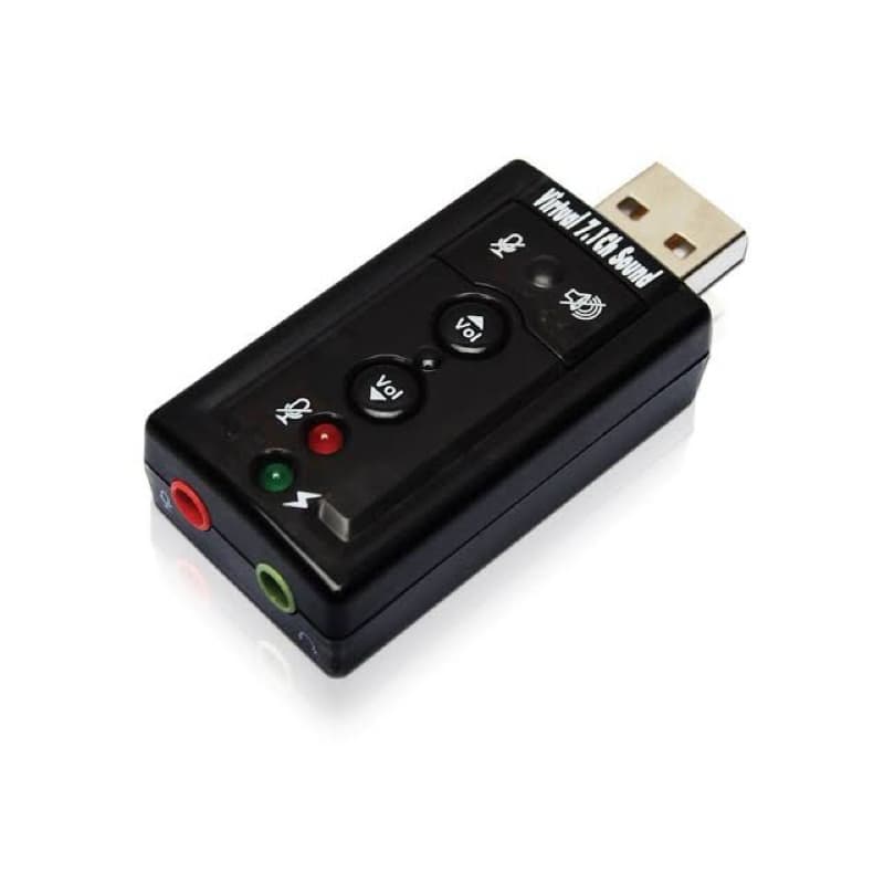 adaptador placa som 7.1 USB