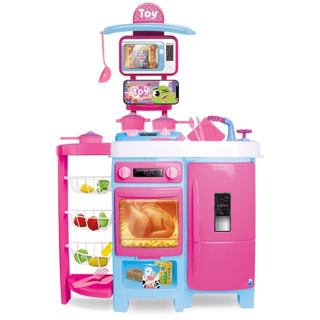 Mega Cozinha Toy Chef com Fruteira - Samba Toys