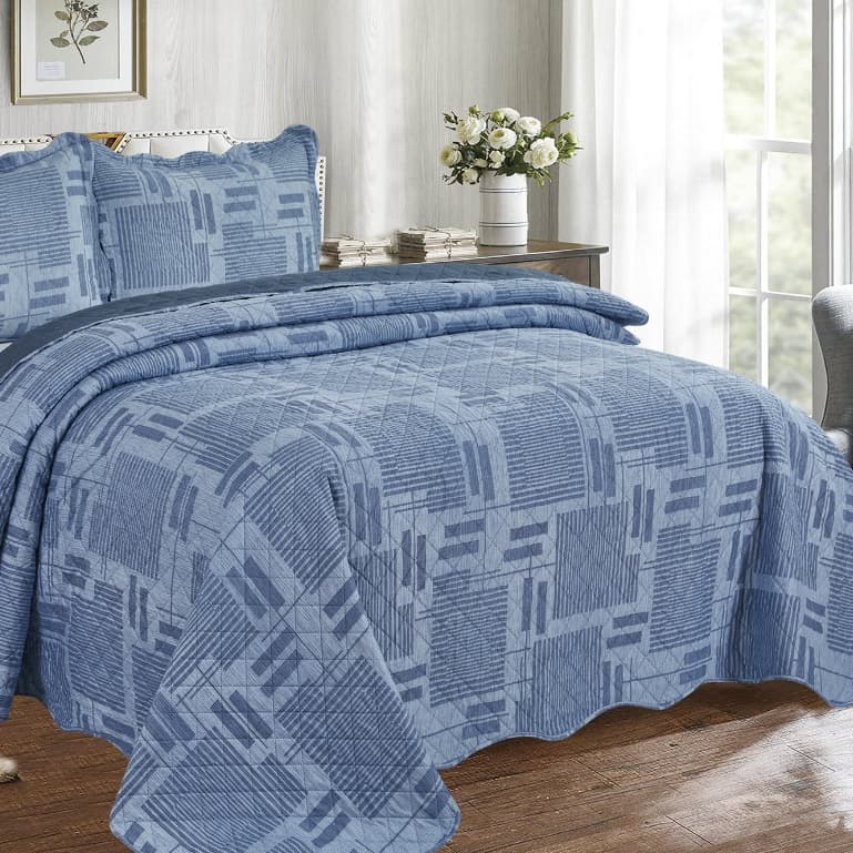 Kit Colcha Cobre Leito Solteiro 2 Peças Matelassê