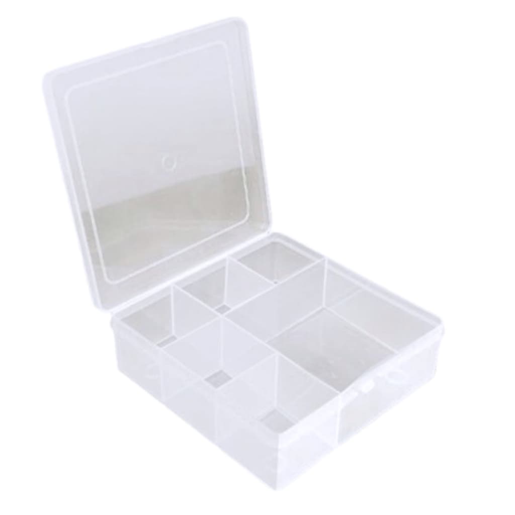 Caixa Organizadora Para Lembrancinhas Guloseimas Com 6 Divisórias