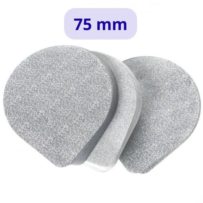 75 mm - 1000un - Selos Lacre De Alumínio - Vedação - Copos E Potes