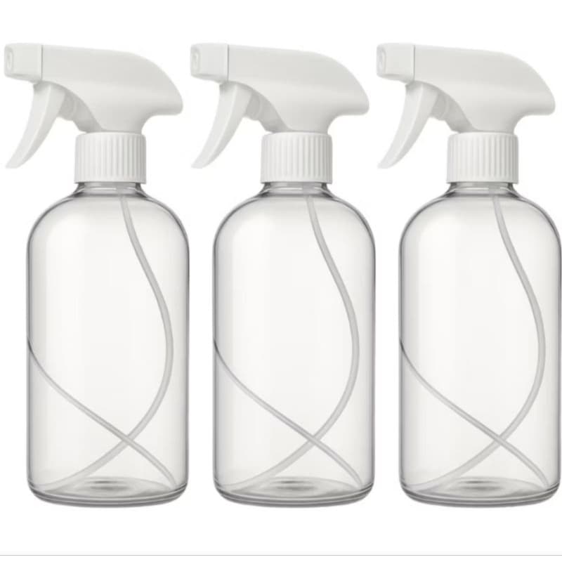 Frasco Pet C/ Borrifador Pulverizador Multiuso Válvula Spray 500mL