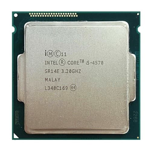 Processador gamer Intel Core i5-4570 BX80646I54570 de 4 núcleos e 3.6GHz com gráfica integrada