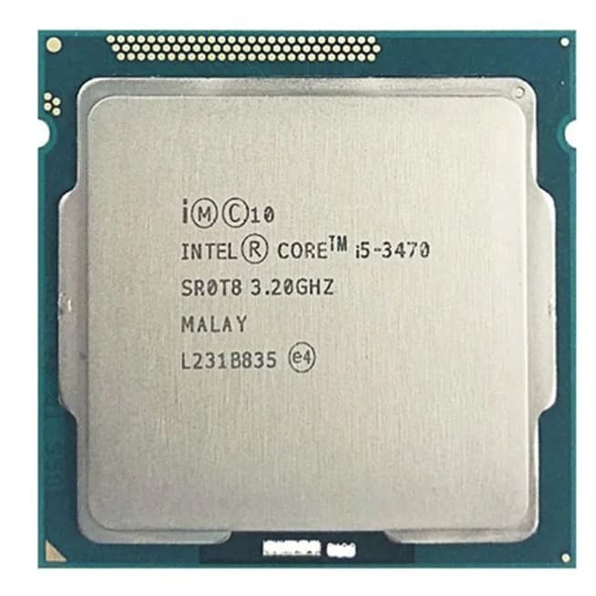 Processador gamer Intel Core i5-3470 4 núcleos e 3.2GHz de frequência com gráfica integrada OEM