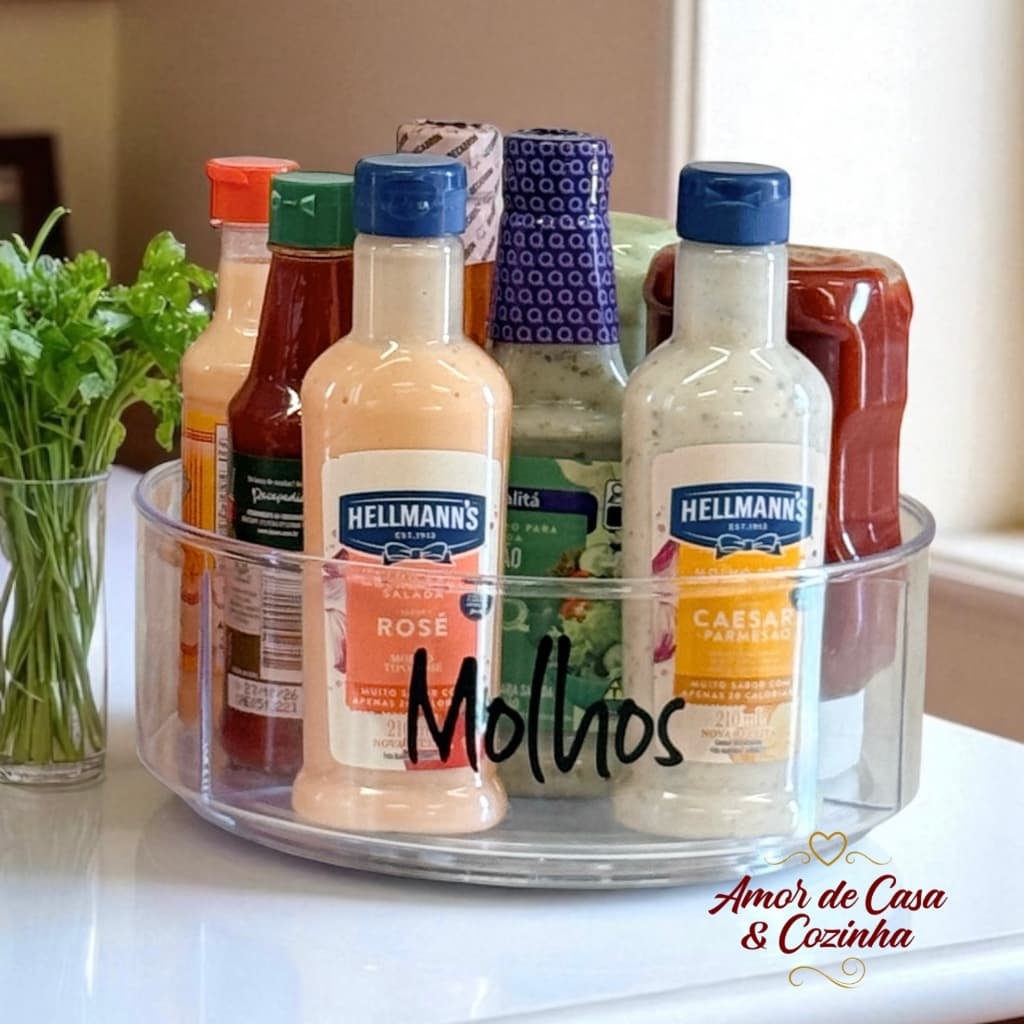 ORGANIZADOR GIRATÓRIO MULTIUSO DE PS CRÍSTAL