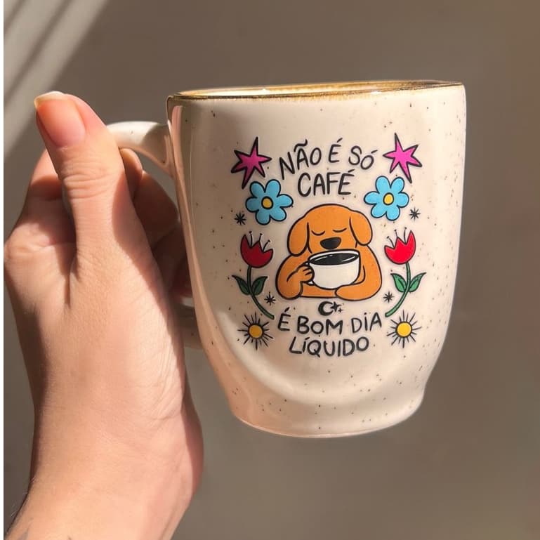 Caneca Névoa - Bom dia líquido - 260ml