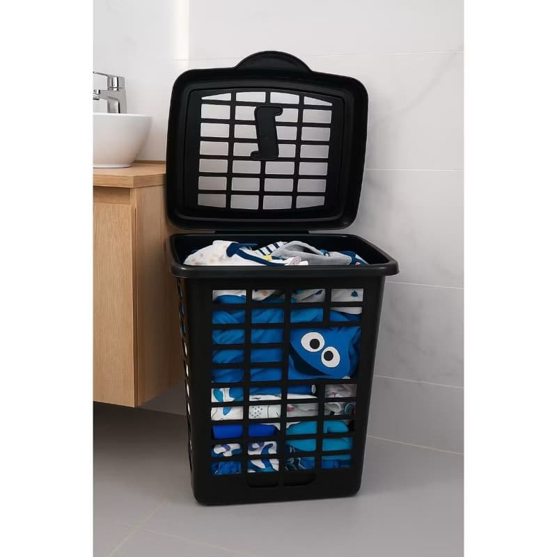 CESTO DE ROUPAS TELADO 28L BLACK