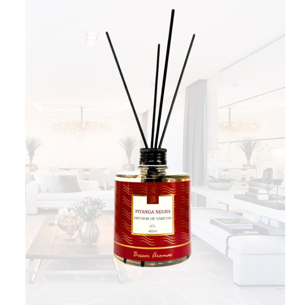 Difusor de Varetas - PITANGA NEGRA - Refil 400ml