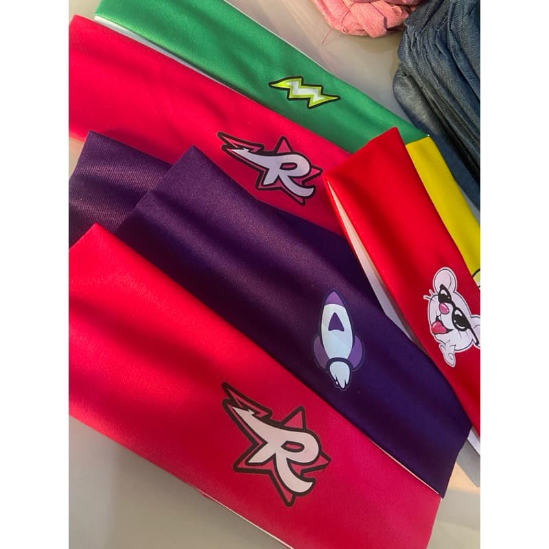 Faixa Testeira Os Rosas/ Emily Vick/ Robson/ Void/ Leozinho e Katlen