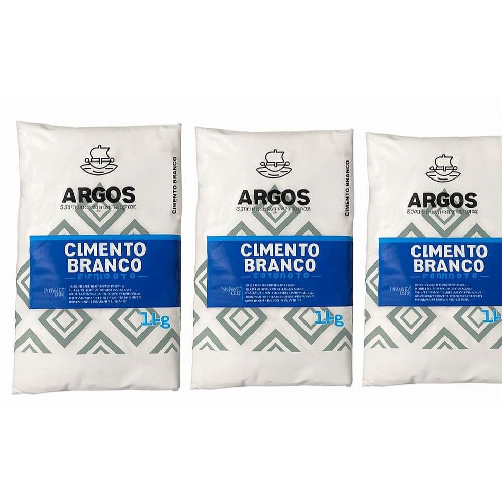 Kit 3 cimento de 1k estrutural br Argos ( a granel)