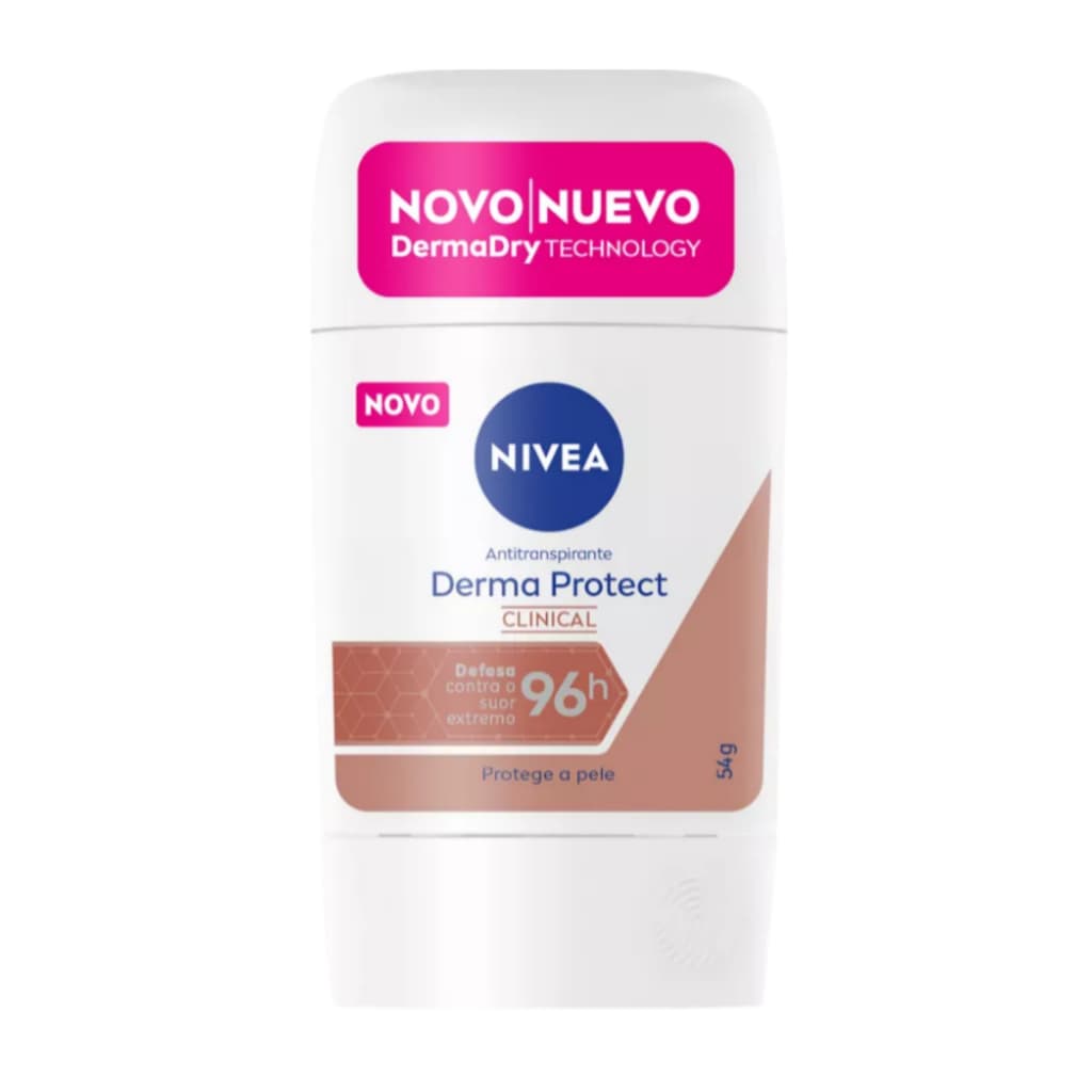 Desodorante Nivea Clinical Gel Stick Feminino Derma Protect 54g