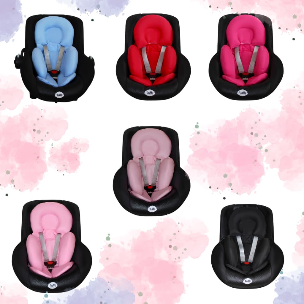 Apoio de Corpo Redutor Para Bebe Conforto ou Carrinho Protetor Cabeça Removível Micropercal Premium