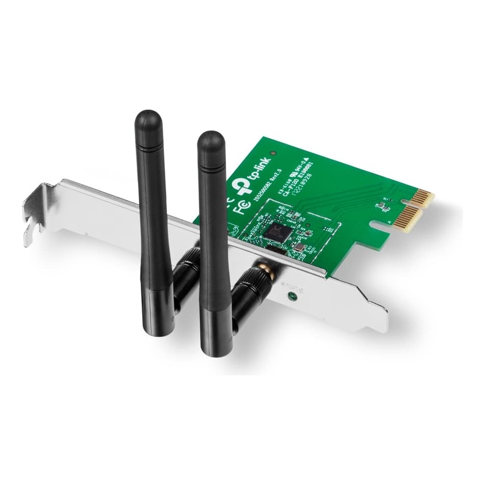 Placa de Rede Wi-Fi TP-Link TL-WN881ND PCI Express 300Mbps com 2 Antenas