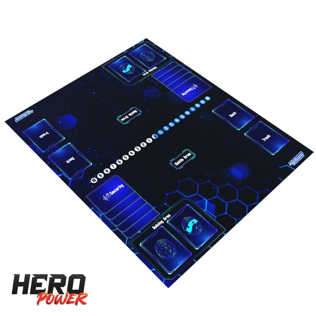 Playmat Digimon TCG Duplo | Lona Vinil 50x60cm | Jogo de Cartas