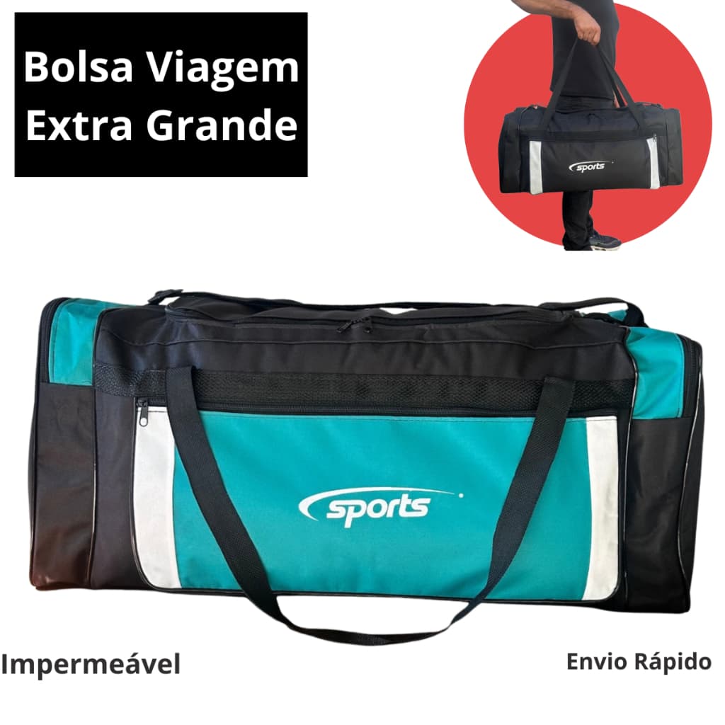Mala Bolsa Viagem Extra Grande Impermeável