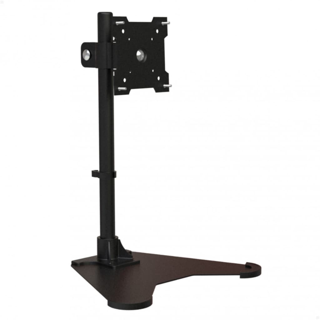 Suporte Para Monitor Articulado de Mesa Com Regulagem de Altura Ergonômico Resistente Cor Preto