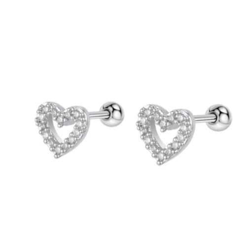 Kit 2/4 Unidades Piercing Aço Cirúrgico Zircônia | Helix, Tragus, Conch, Nariz