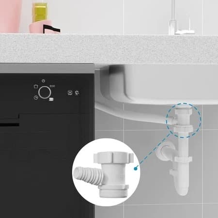 Adaptador Para Saída Cano Da Pia Para Máquina De Lavar Louças