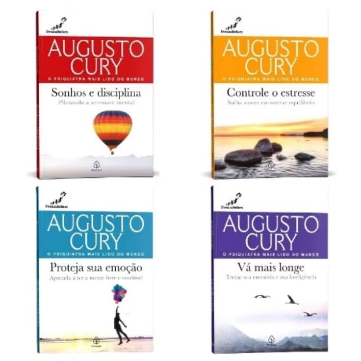 Kit Augusto Cury - 4 Livros