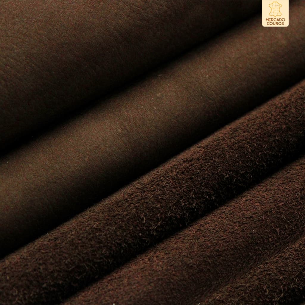 Couro 100% Legítimo Abufalado Toque Macio P/ Bolsa Carteira Artesanato Selaria