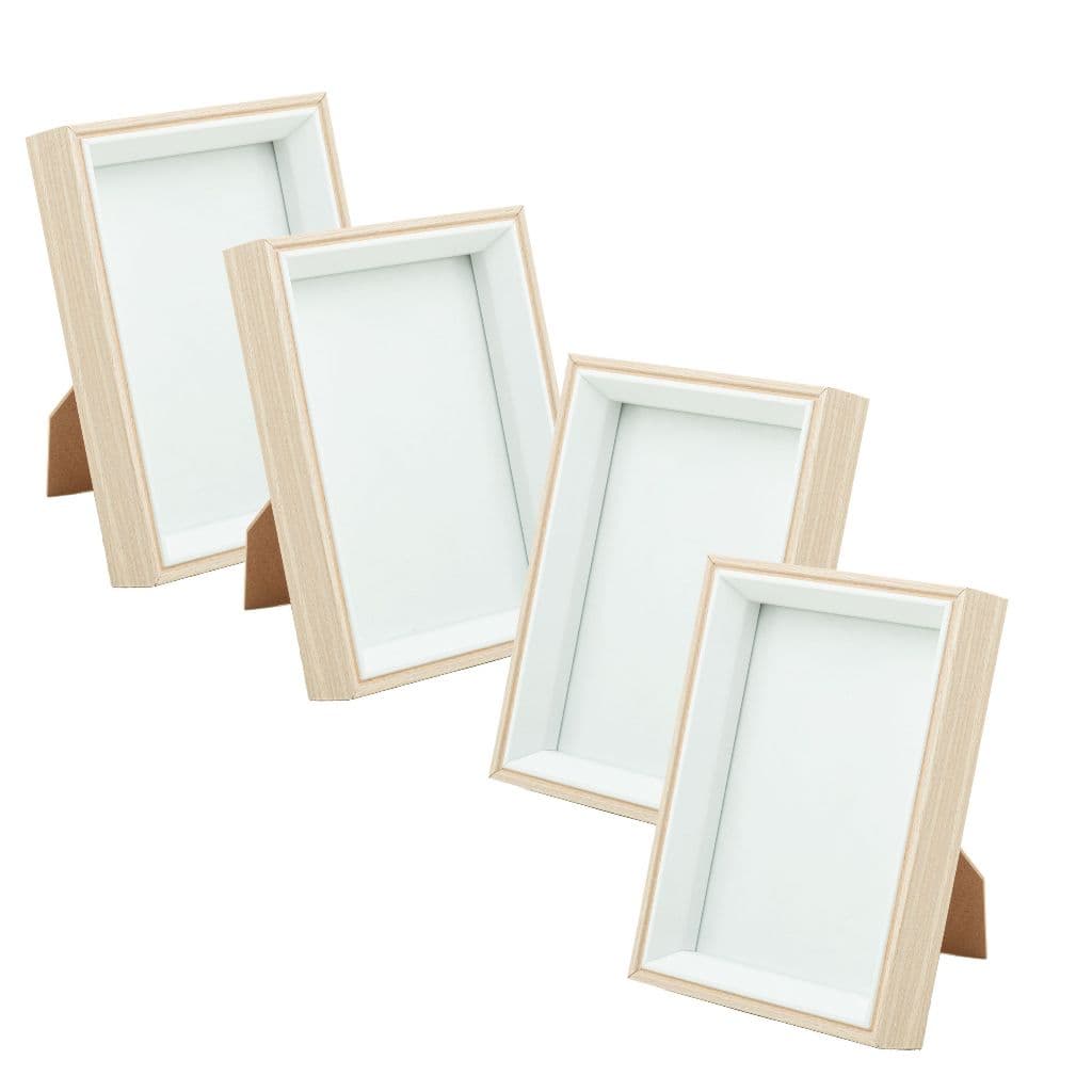 Porta Retrato De MDF Para fotos 15cX10cm | Unitário, 2, 3 ou 4 Unidades | Lyor