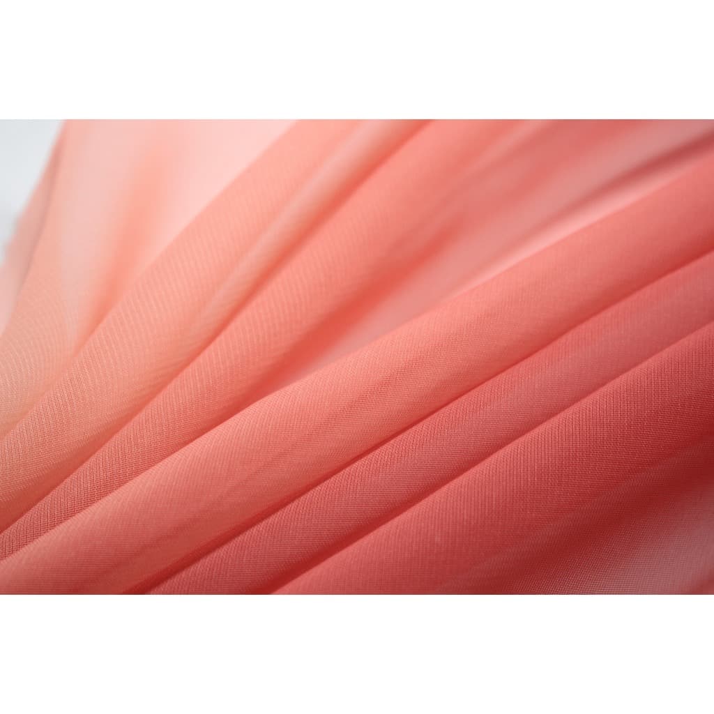 Tecido Chiffon Degradê Tie Dye I 100% Poliéster I Ideal P/ Vestidos Esvoaçantes, Lenços, Aplicações em Decoração