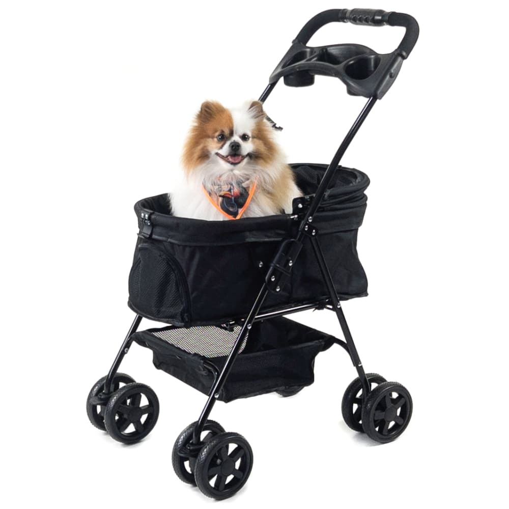 Carrinho de passeio para Pet, animal de estimação, cachorro, cão, gato de pequeno porte até 15 Kg