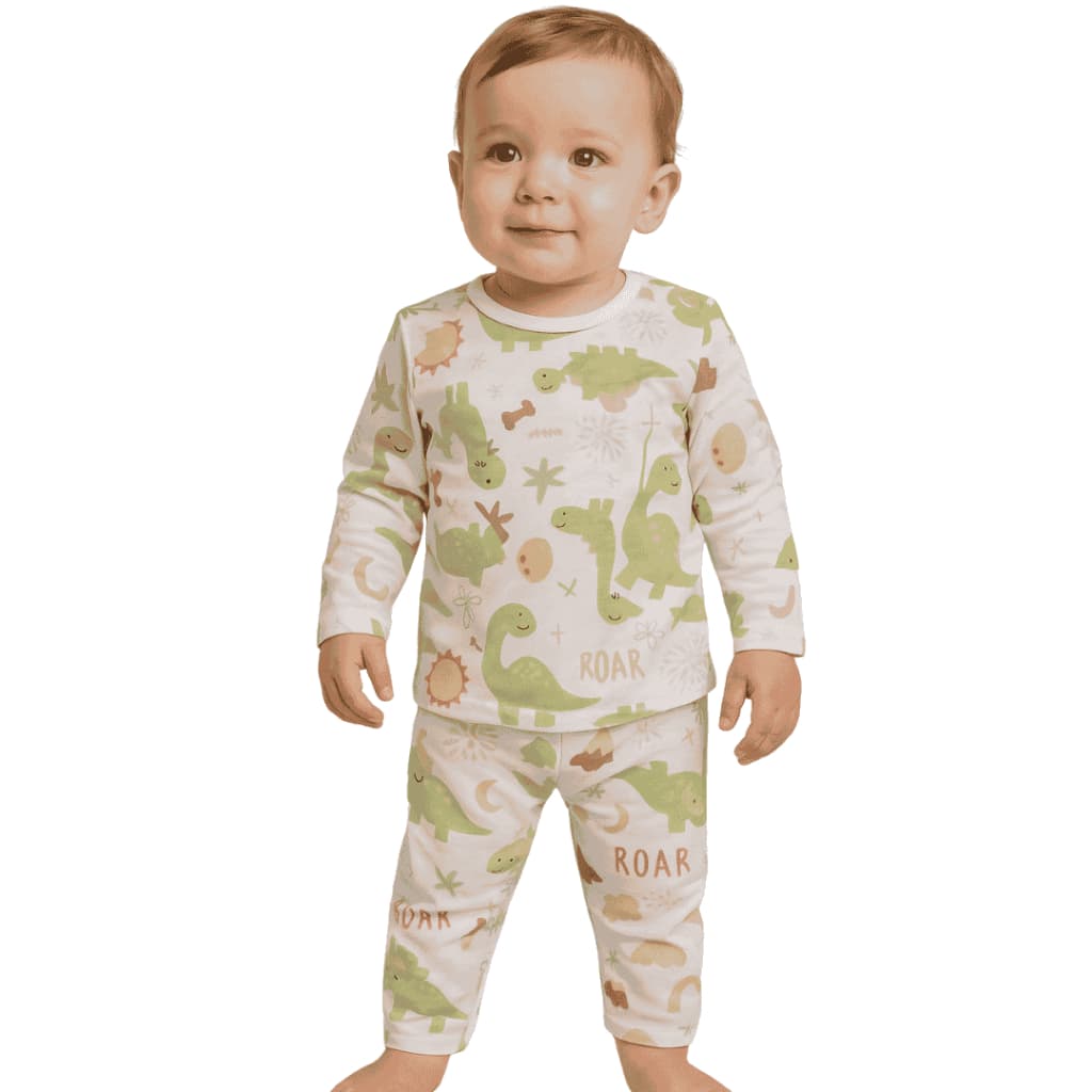 Pijama Bebê Menino Tecido Premium