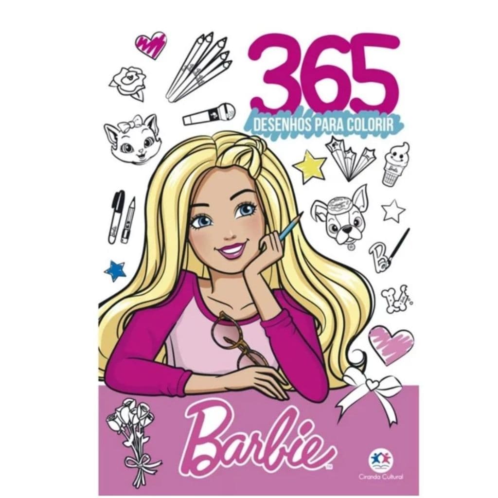 Barbie | 365 Desenhos para colorir