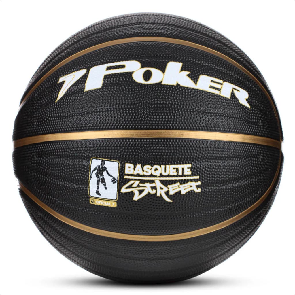 Bola Basquete N°7  Resistente Rua Treino Jogo Poker