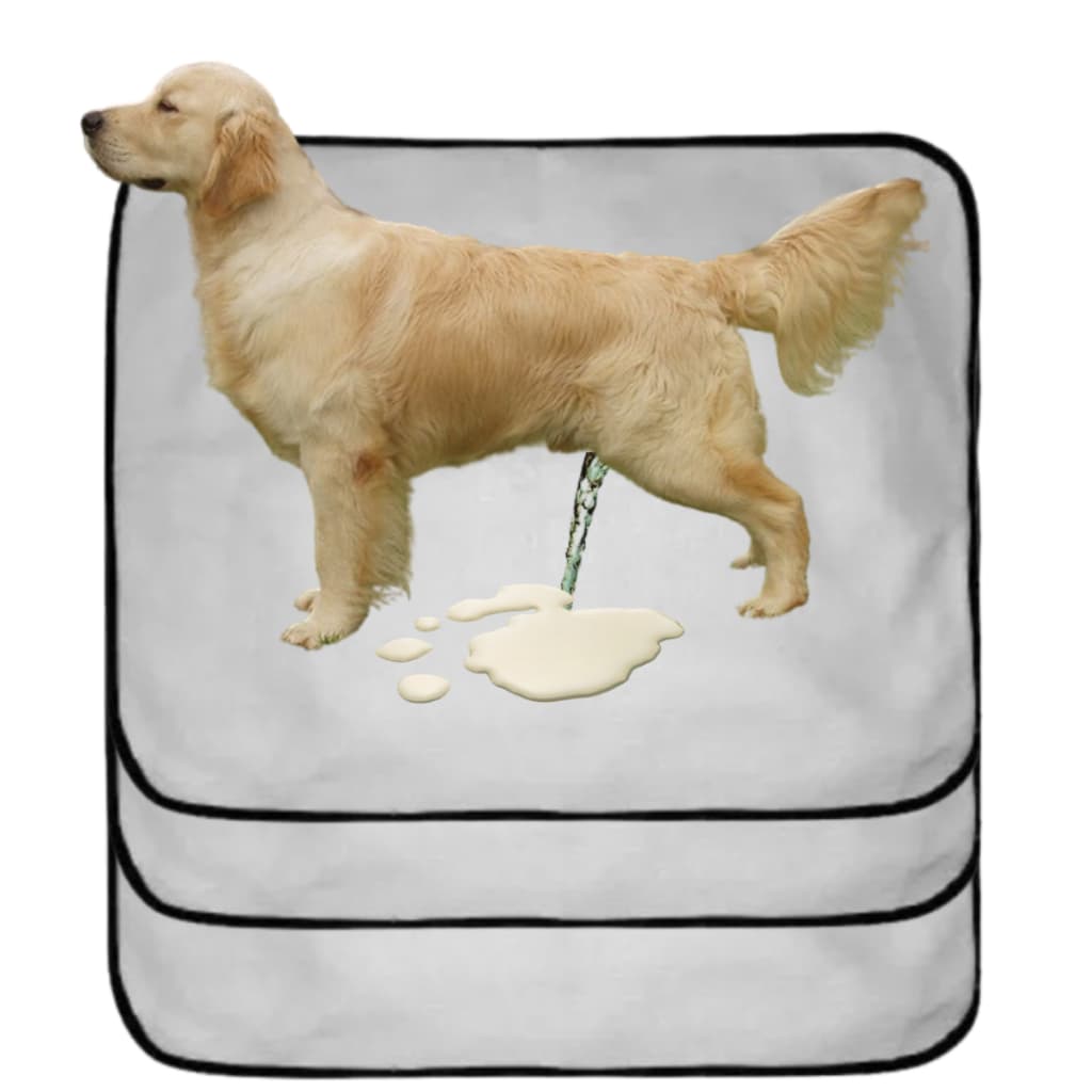 Kit 3 Tapete Higiênico Camada Ultra Absorvente 600 lavagens