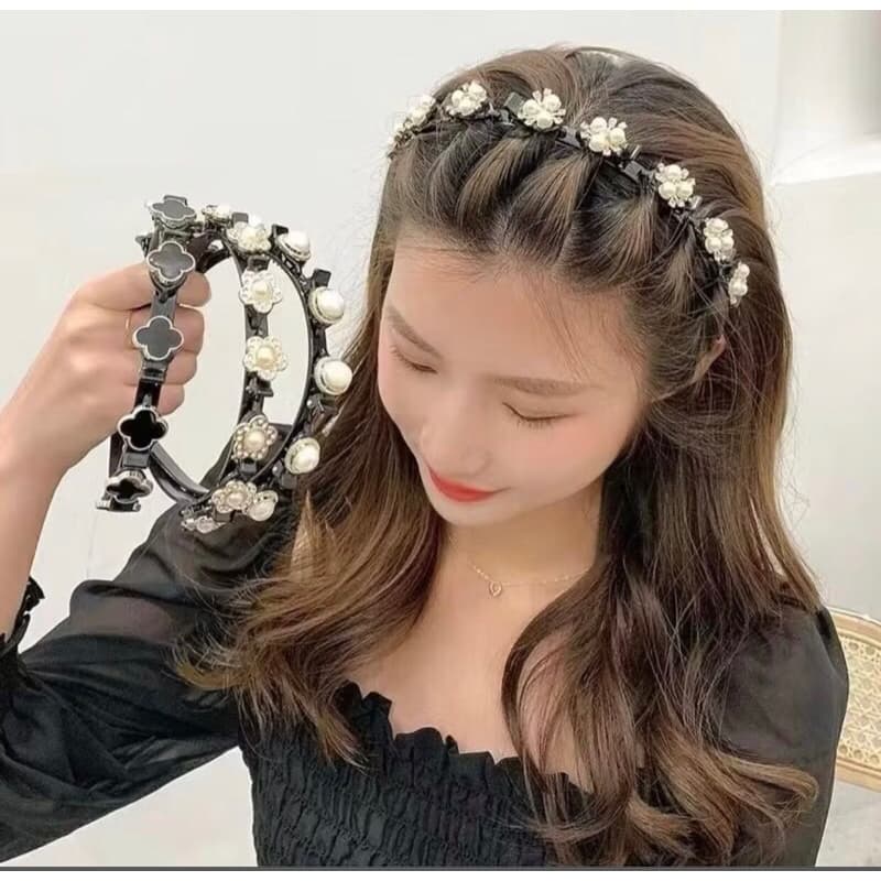 Tiara Para Cabelo Com Presilhas Hair Twister