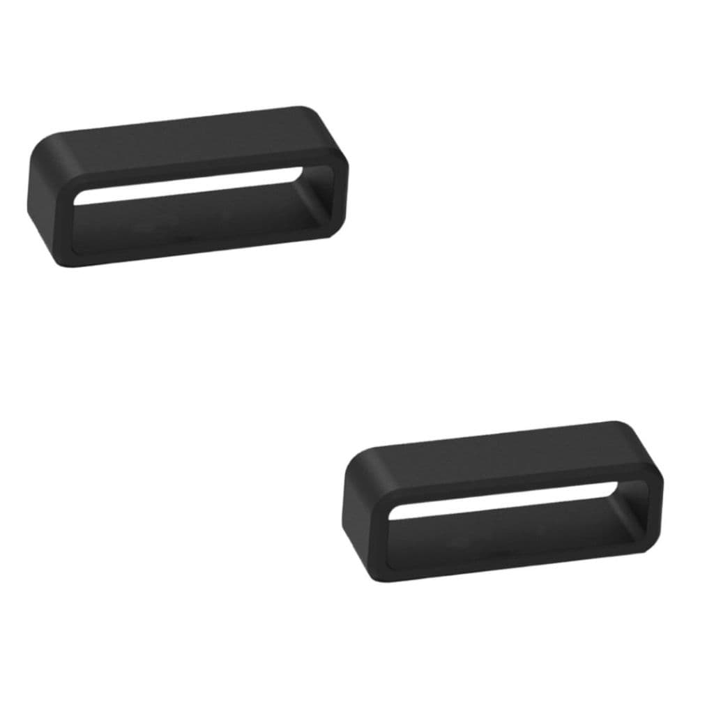 02 Passante de Pulseira de Silicone Passador de 16-30mm